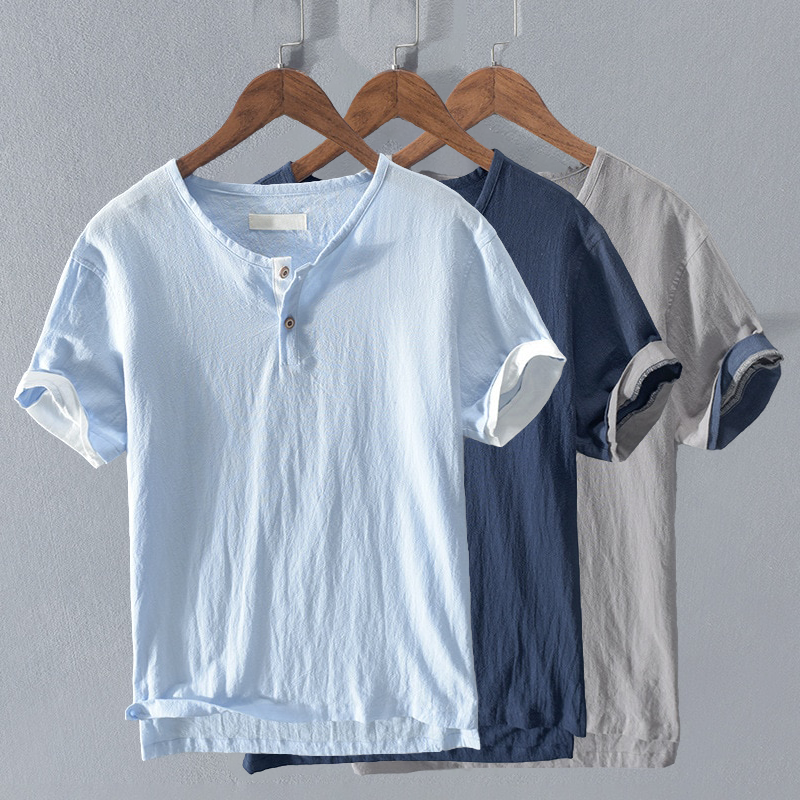 NoirBlanc Sydney™ | Summer Henley Shirt