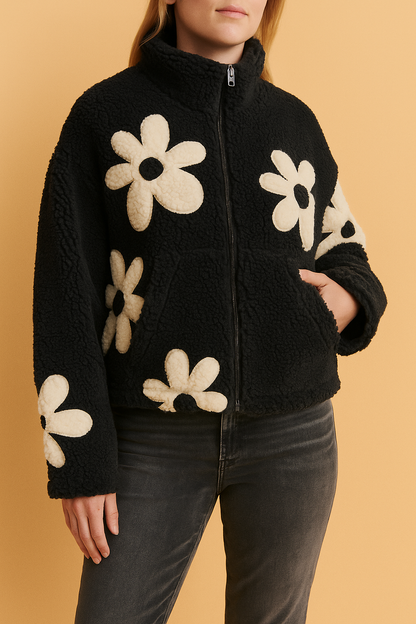 Josefine Floral Fleece Jacket