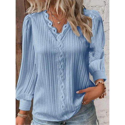 Kalea - Elegant Pintuck Blouse