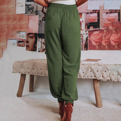 Kaeli – Elegant Drawstring Pants
