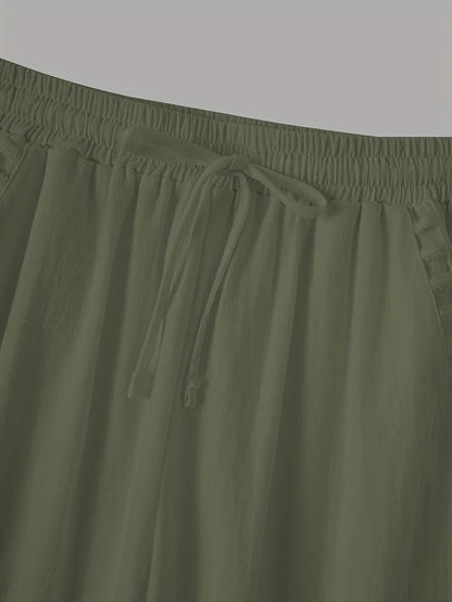 Tracey Contrast Trim Cropped Pants