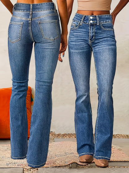 Aya High-Waisted Flare Jeans