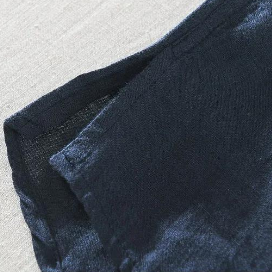 NoirBlanc Sydney™ | Amalfi Linen Popover Shirt