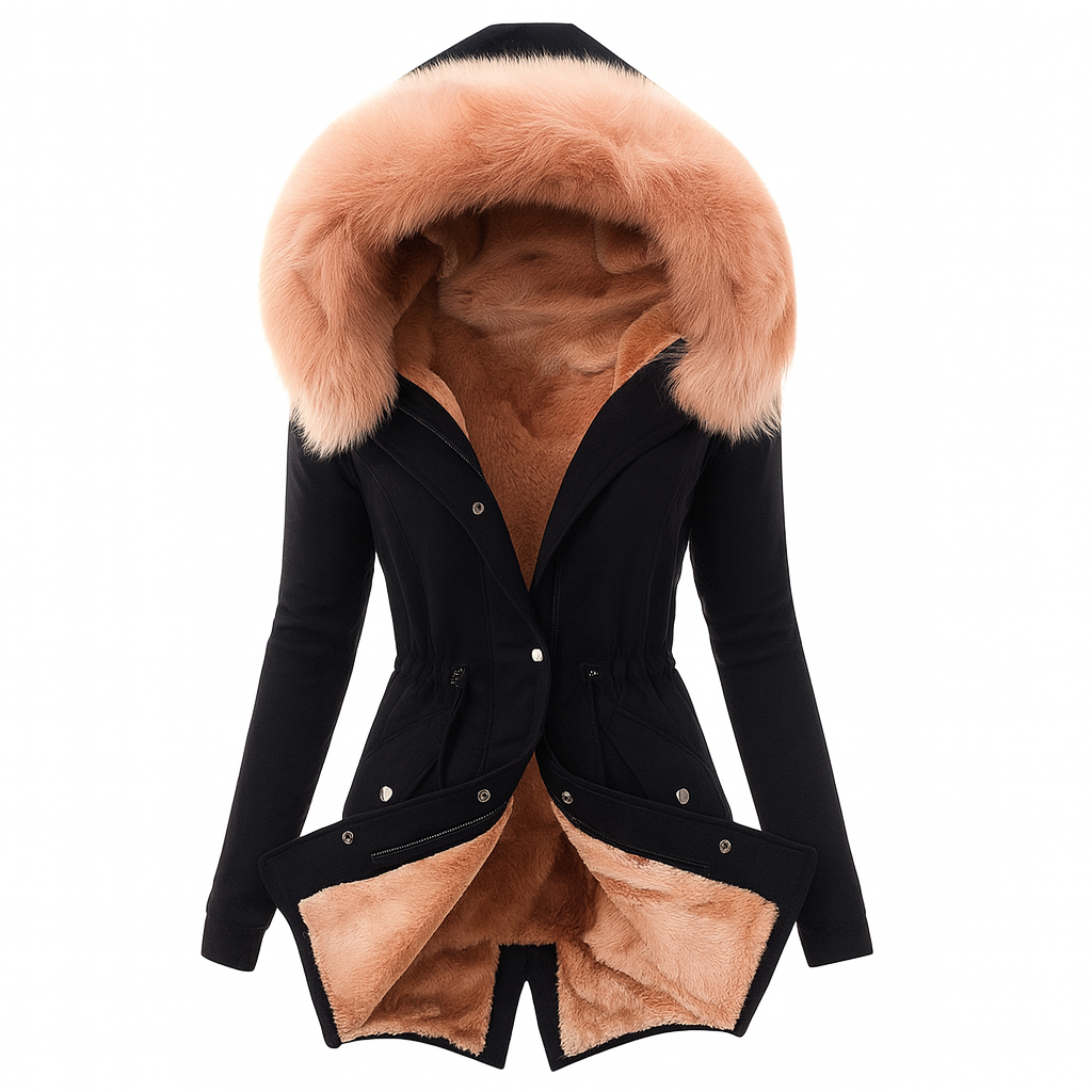 Lourdes Faux Fur Parka