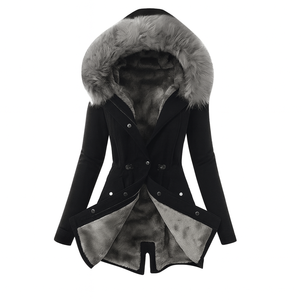 Lourdes Faux Fur Parka