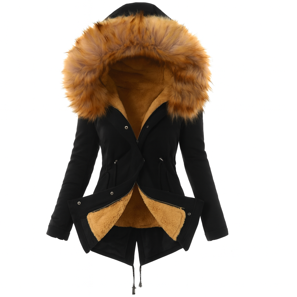 Lourdes Faux Fur Parka