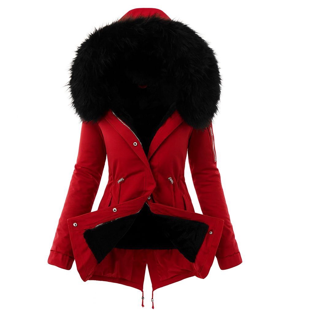 Lourdes Faux Fur Parka