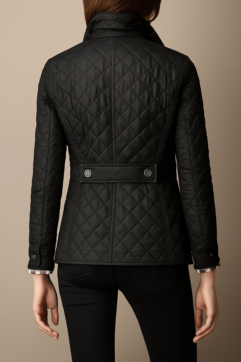 Madona Quilted Button Jacket