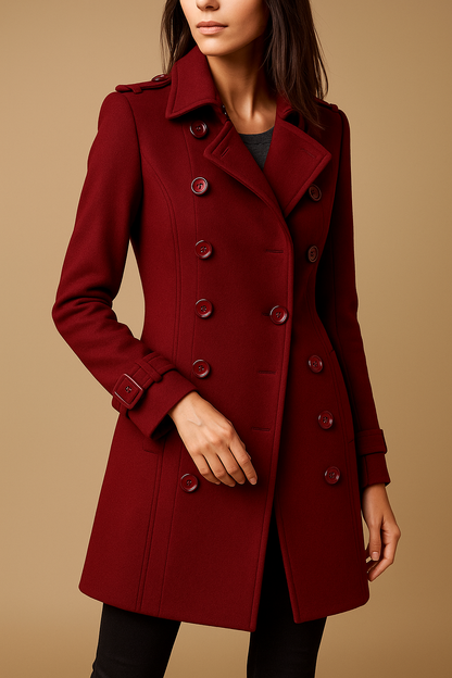 Isabella Double Breasted Trench Coat