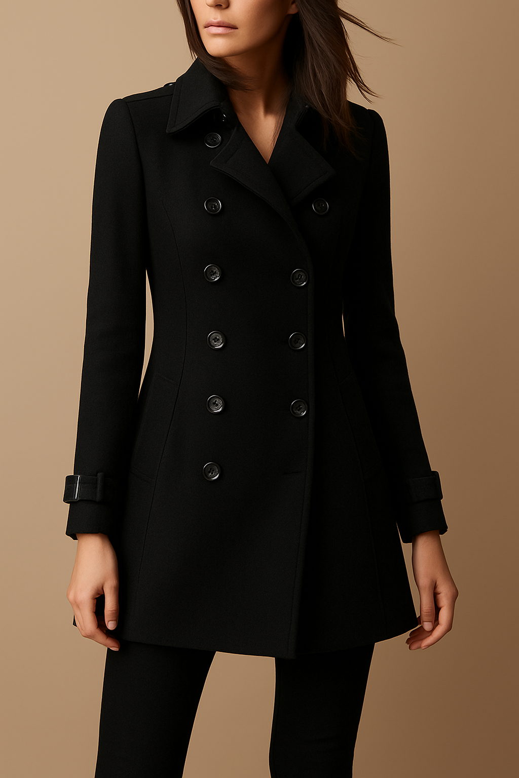 Isabella Double Breasted Trench Coat