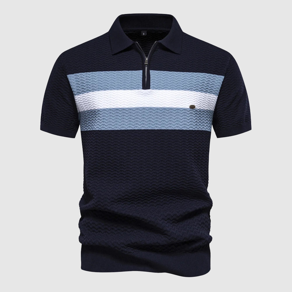 NoirBlanc Sydney™ | Marina Zip Polo Shirt