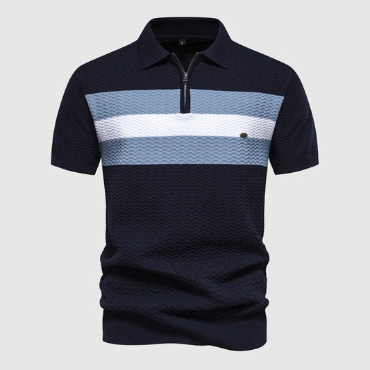 NoirBlanc Sydney™ | Marina Zip Polo Shirt