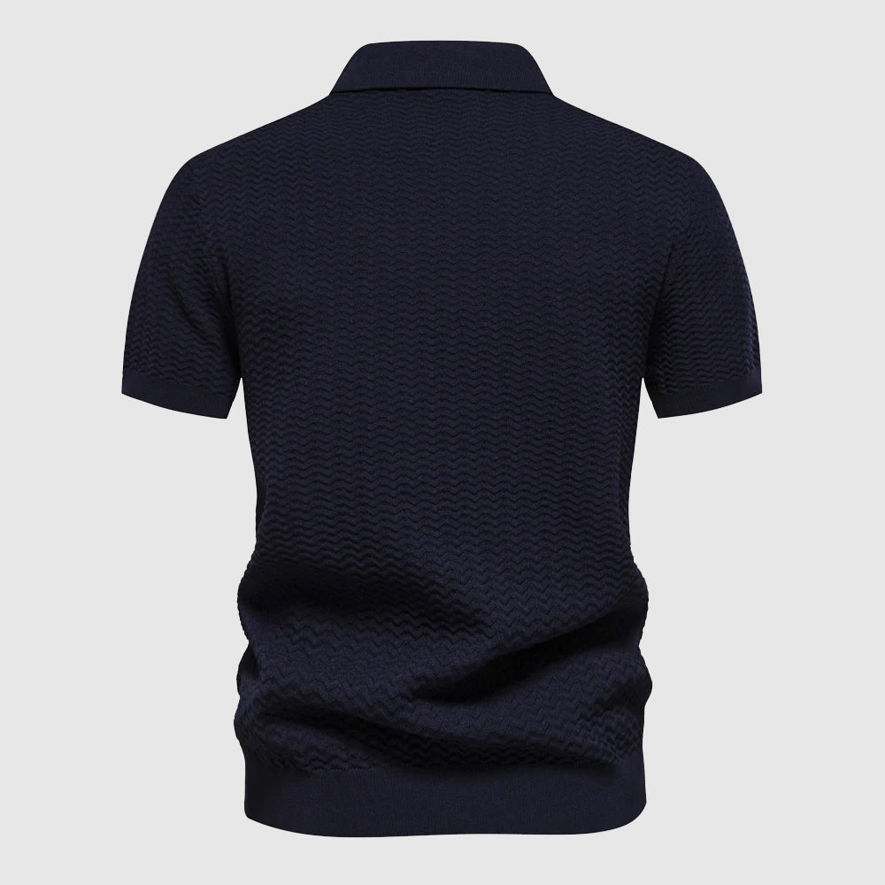 NoirBlanc Sydney™ | Marina Zip Polo Shirt