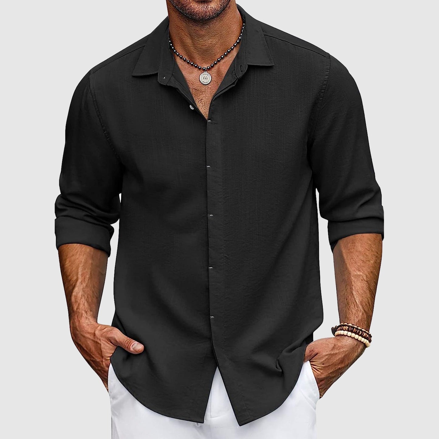 NoirBlanc Sydney™ | Santorini Cotton Shirt