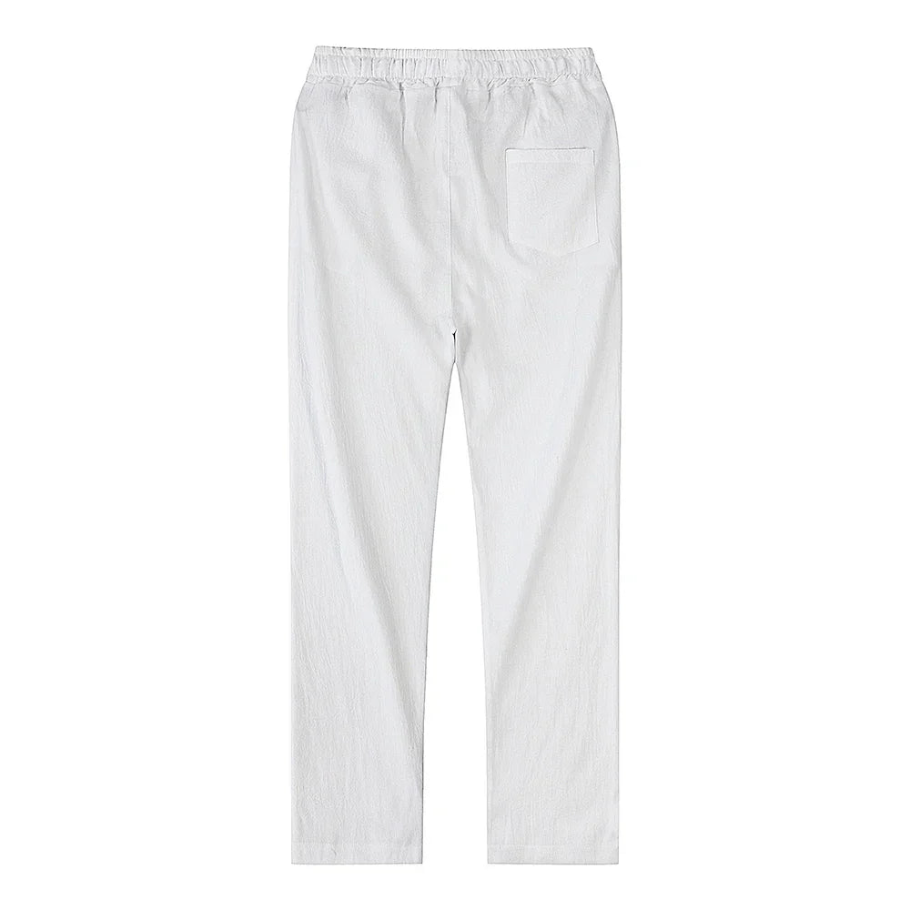 NoirBlanc Sydney™ | Coastal Breeze Linen Trousers