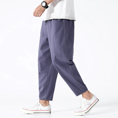 NoirBlanc Sydney™ | Kyoto Linen Cropped Pants