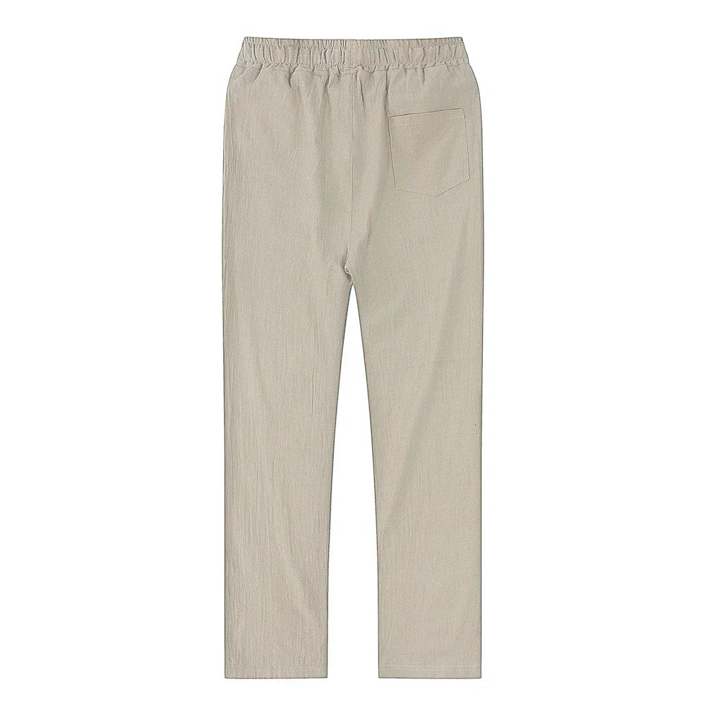 NoirBlanc Sydney™ | Coastal Breeze Linen Trousers