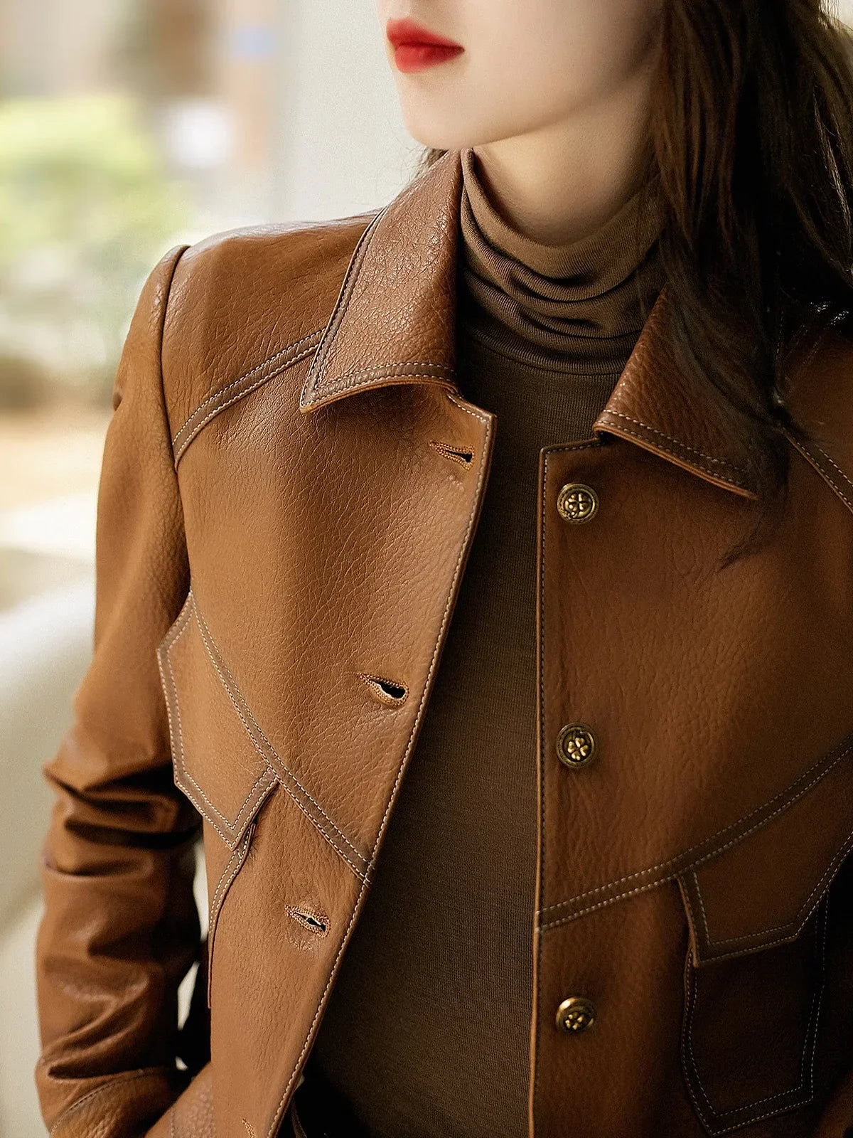 Monaco Leather Jacket