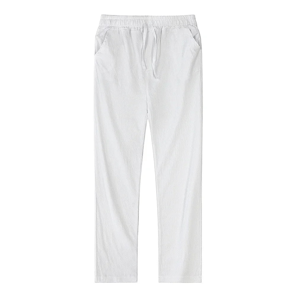 NoirBlanc Sydney™ | Coastal Breeze Linen Trousers