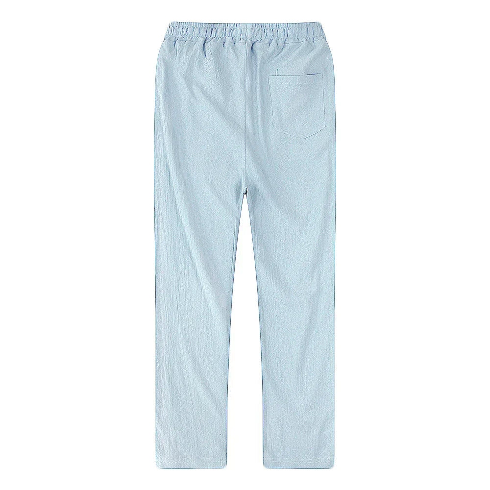 NoirBlanc Sydney™ | Coastal Breeze Linen Trousers