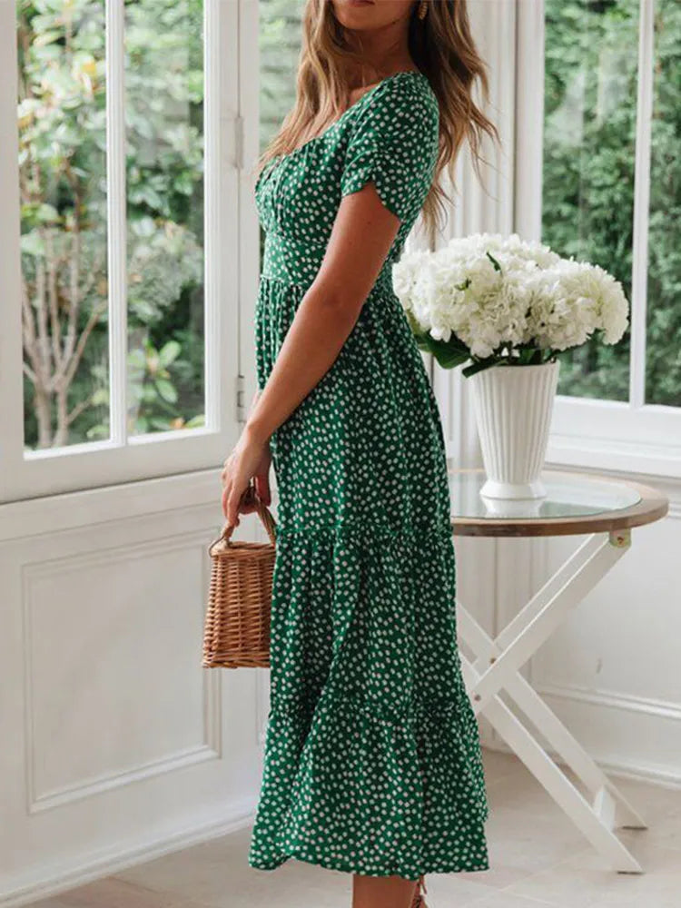 Flora - Midi dress
