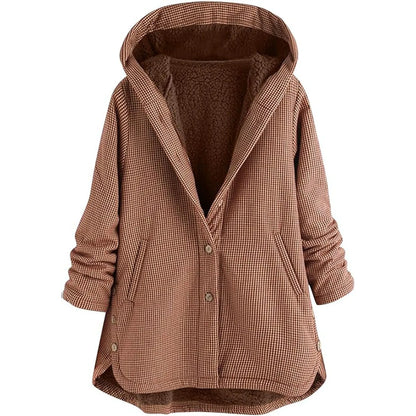 Sharon Flannel Plush Jacket