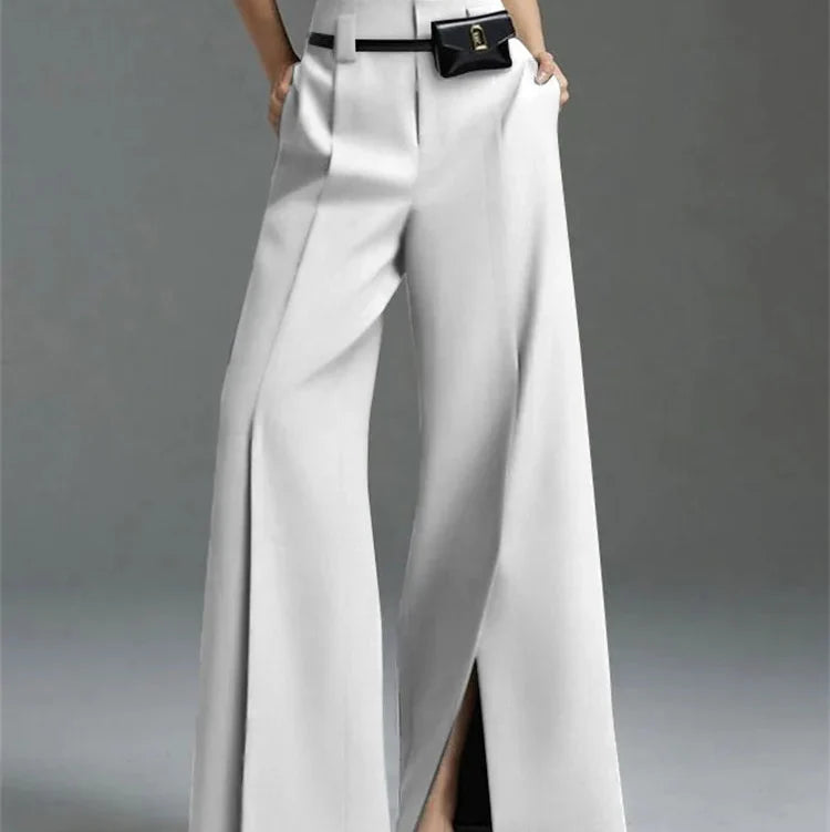 Halara Pleated Split Leg Pants