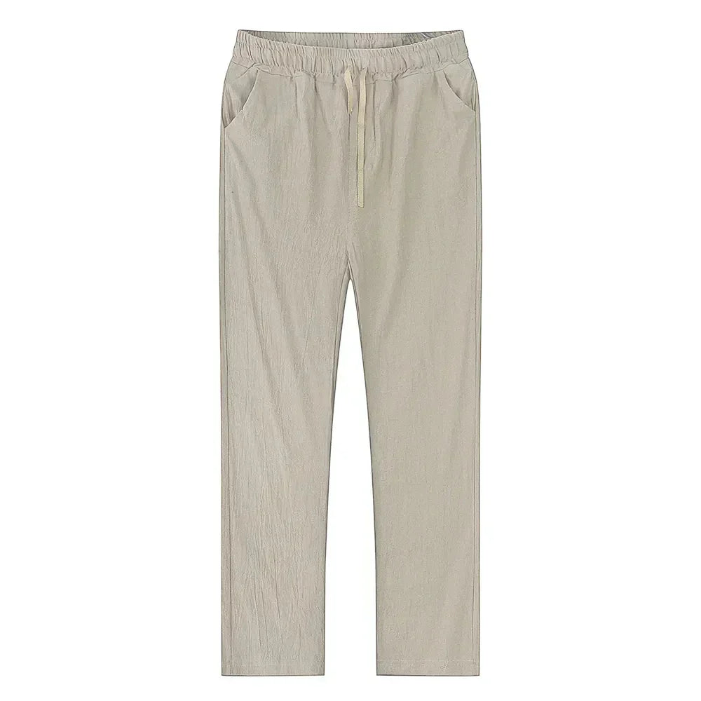 NoirBlanc Sydney™ | Coastal Breeze Linen Trousers