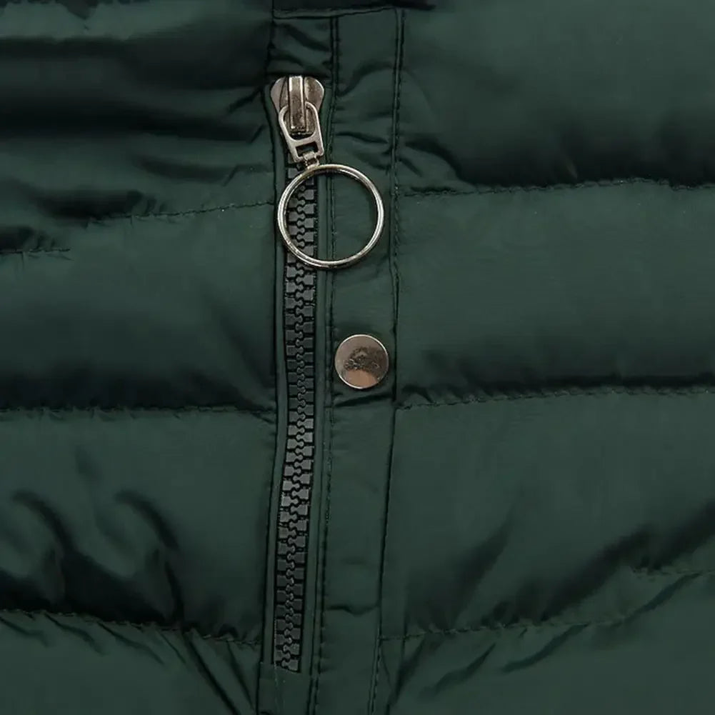 Florence Long Quilted Hooded Coat