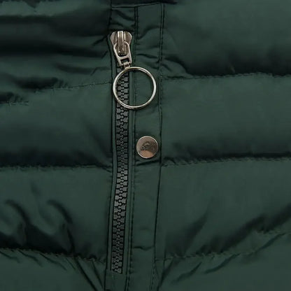 Florence Long Quilted Hooded Coat