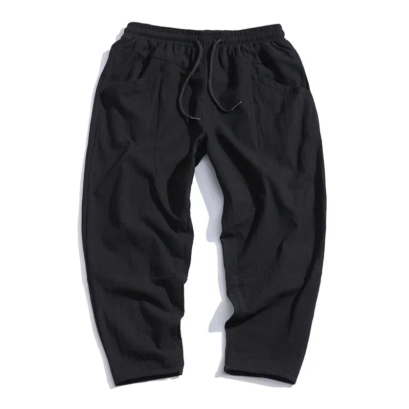 NoirBlanc Sydney™ | Kyoto Linen Cropped Pants