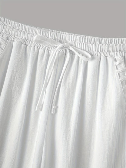 Tracey Contrast Trim Cropped Pants