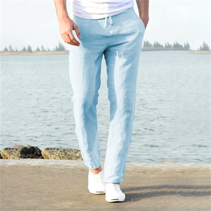 NoirBlanc Sydney™ | Coastal Breeze Linen Trousers