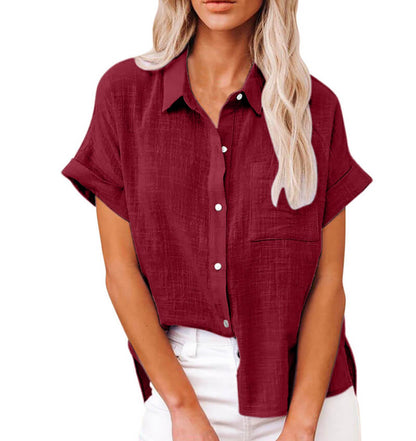 Miraqua - Timeless Button-Up Blouse