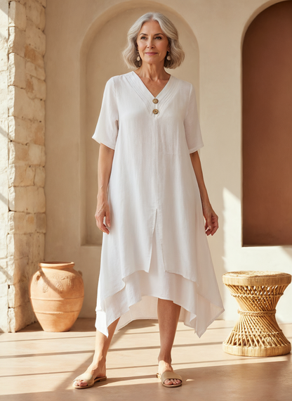 Clementine - Button Breeze Dress