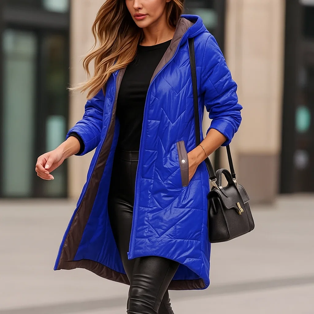 Juliet Gloss Hooded Coat