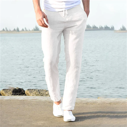 NoirBlanc Sydney™ | Coastal Breeze Linen Trousers